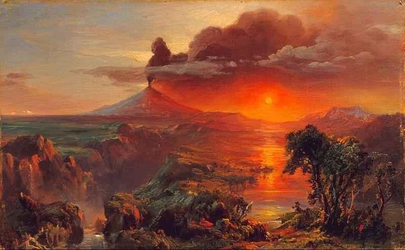 Frederick Edwin Church Red oil painting image